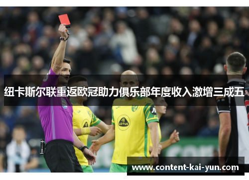 纽卡斯尔联重返欧冠助力俱乐部年度收入激增三成五