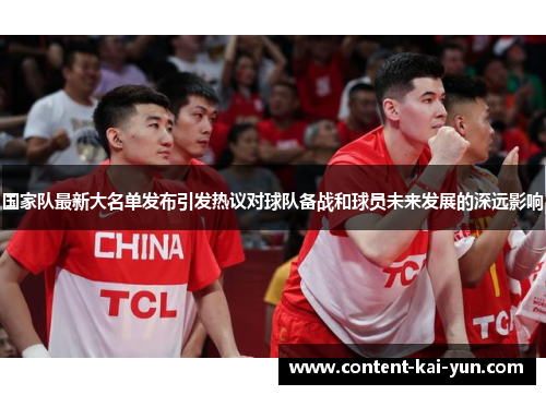 国家队最新大名单发布引发热议对球队备战和球员未来发展的深远影响